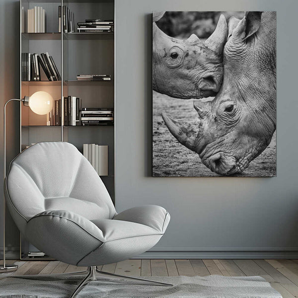 Tablou canvas „Face to face” de Jesus Concepcion Alvarado