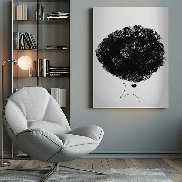 Tablou canvas „Ballerina Hair” de Pictufy Studio II