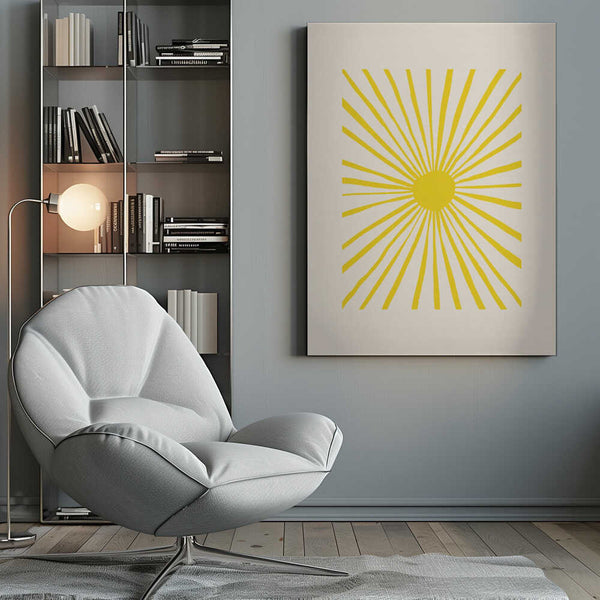 Tablou canvas „The Sun” de Pictufy Studio