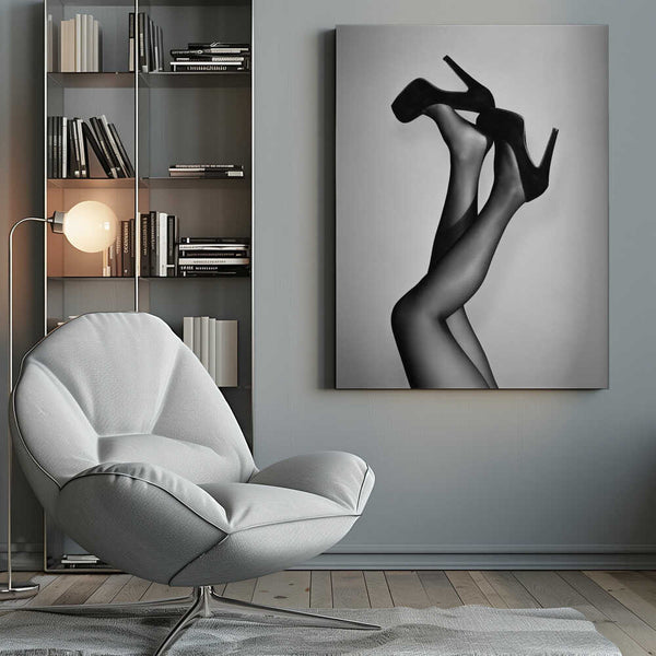Tablou canvas „Velvet Pumps” de Pictufy Studio III
