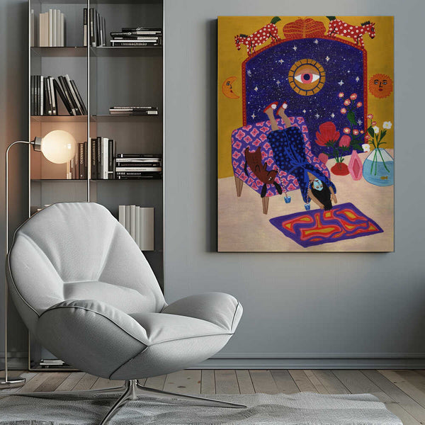 Tablou canvas „Day off from office” de Jota de jai