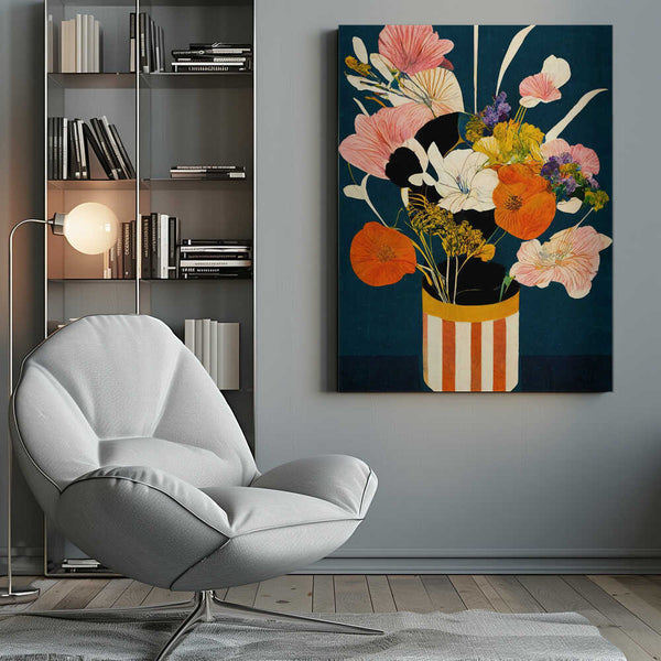 Tablou canvas „Vivid Blossoms” de Treechild