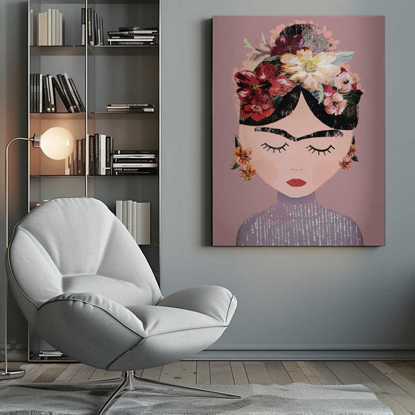 Tablou canvas „Floral Serenity” de Treechild