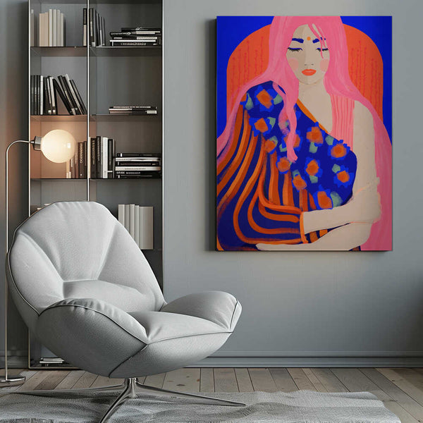 Tablou canvas „Vibrant Serenity” de Treechild