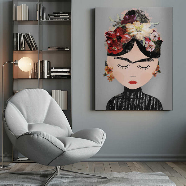 Tablou canvas „Floral Serenity” de Treechild