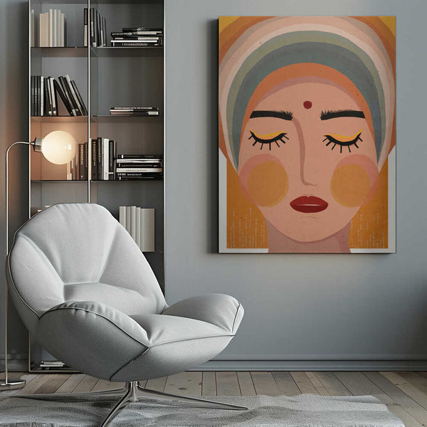 Tablou canvas „Serene Contemplation” de Treechild