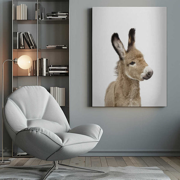 Tablou canvas „Baby Donkey” de Kathrin Pienaar