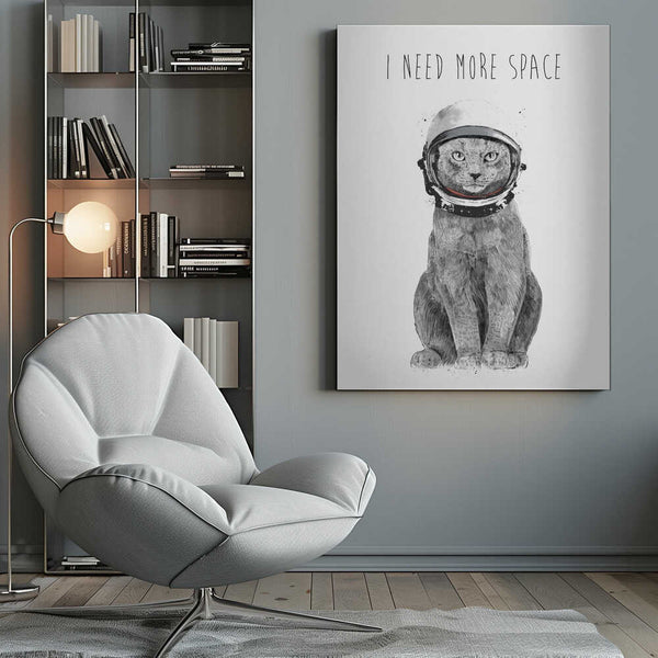 Tablou canvas „I need more space” de Balazs Solti