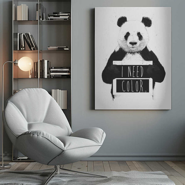 Tablou canvas „I need color” de Balazs Solti
