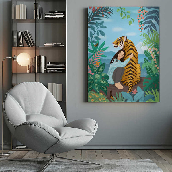 Tablou canvas „Tiger” de Petra Holíková