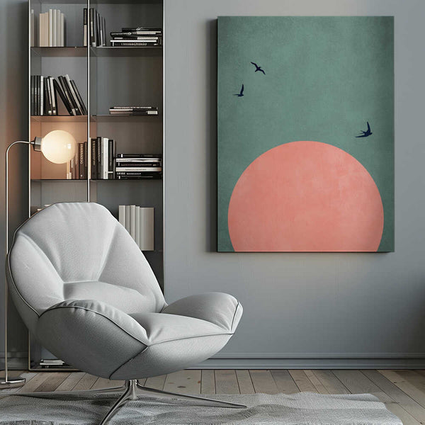 Tablou canvas „A Beautiful Day” de Kubistika