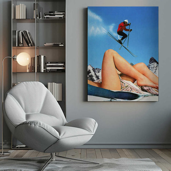 Tablou canvas „The Big Jump” de Taudalpoi