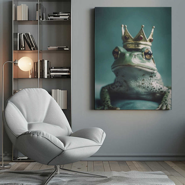 Tablou canvas „Regal Amphibian” de Treechild