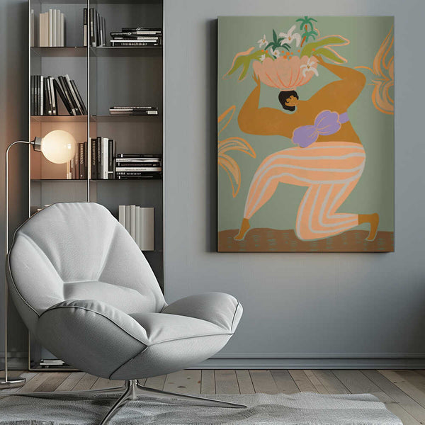 Tablou canvas „The Weight Of The World” de Arty Guava