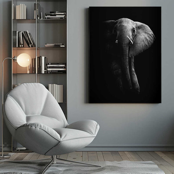 Tablou canvas „Elephant!” de WildPhotoArt