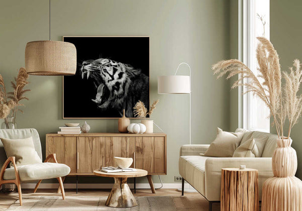 Tablou canvas „Primal Yawn #4” de Christian Meermann