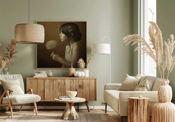 Tablou canvas „A Dandelion Poem” de Svetlana Bekyarova