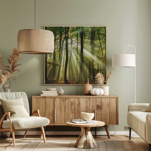 Tablou canvas „Sunny start to the day ........” de Piet Haaksma