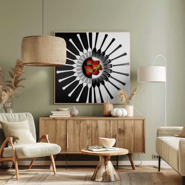 Tablou canvas „Strawberry Designs” de Mike Melnotte