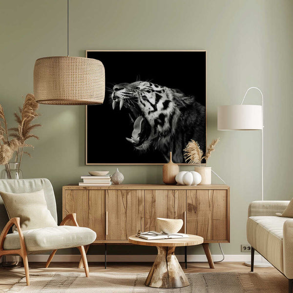Tablou canvas „Primal Yawn #4” de Christian Meermann
