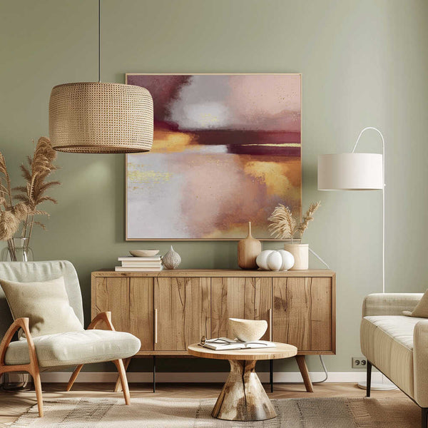 Tablou canvas „Burgundy Sunset” de Elisabeth Fredriksson