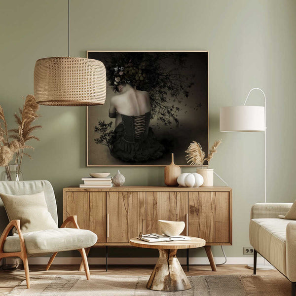 Tablou canvas „Night scented girl” de Kiyo Murakami