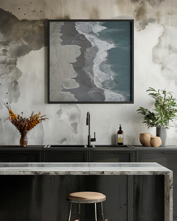 Tablou înramat „Running waves” de Lex Molenaar