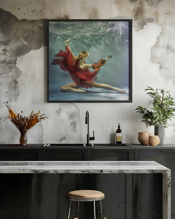 Tablou înramat „Prelude” de Uniquecapture