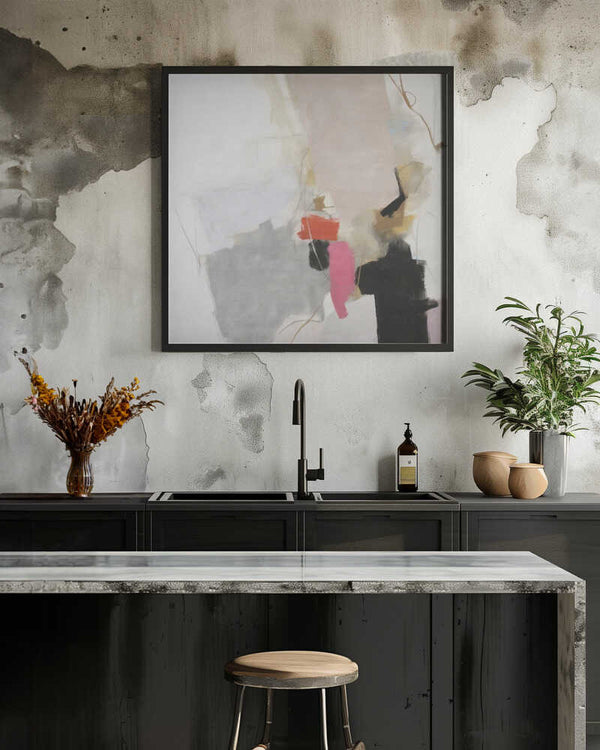 Tablou înramat „Action painting IV” de Alma