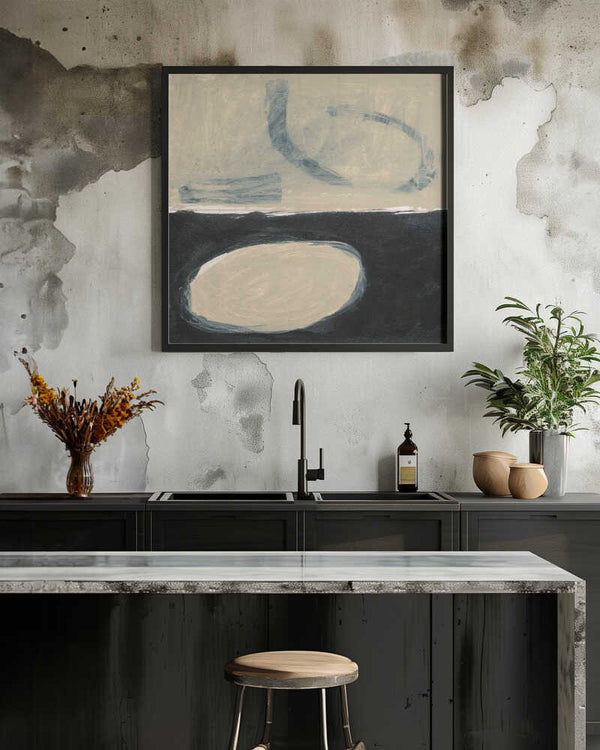 Tablou înramat „Circle” de Dan Hobday