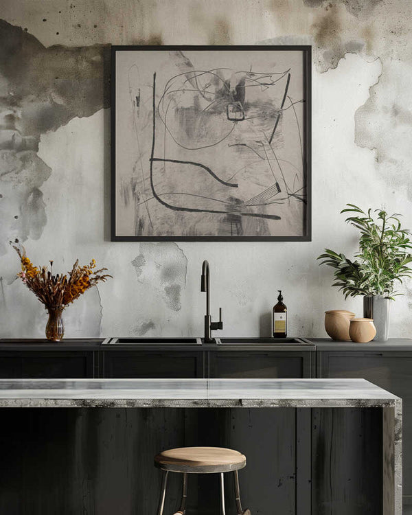 Tablou înramat „Retreat” de Dan Hobday