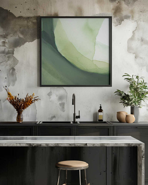 Tablou înramat „ Misty Trail” de Arohika Verma