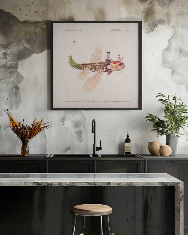 Tablou înramat „Steampunk Voyager” de Dominik Przerwa