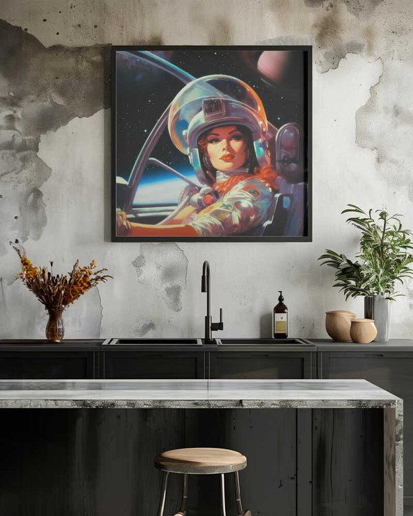 Tablou înramat „Next Stop Mars” de Taudalpoi