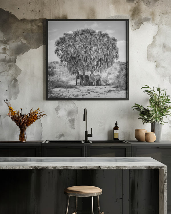 Tablou înramat „Noon meeting” de Marcel Rebro