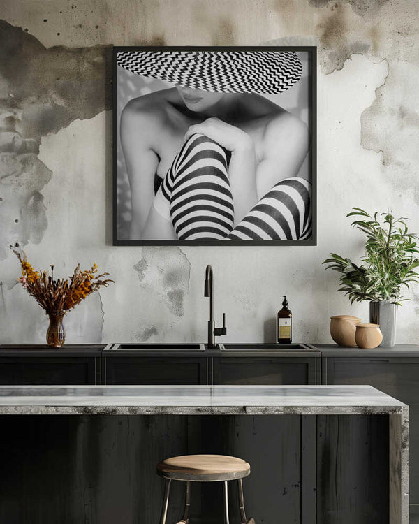 Tablou înramat „Zagging that Zig” de Howard Ashton-Jones