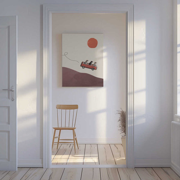 Tablou canvas „Adventure gang” de Maarten Léon