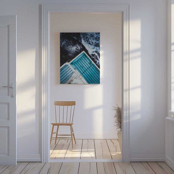 Tablou canvas „Most famous ocean pool in Australia” de Asad Sarfraz