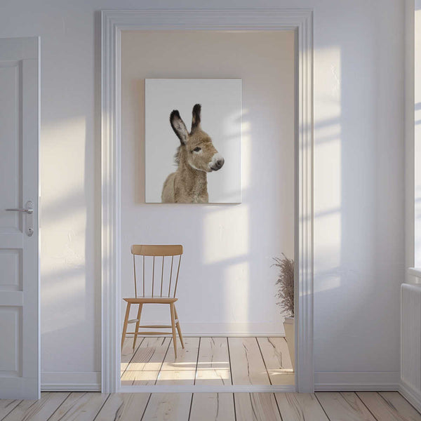 Tablou canvas „Baby Donkey” de Kathrin Pienaar