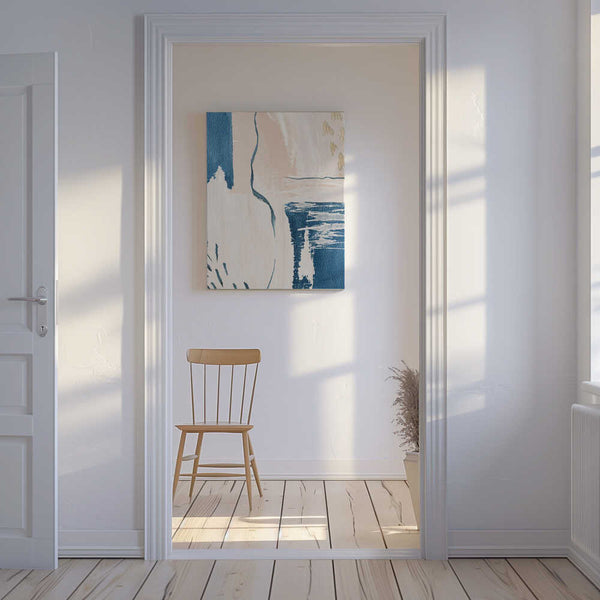 Tablou canvas „Calm Blues-2” de Sally Ann Moss