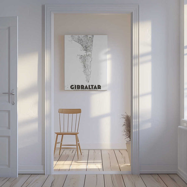 Tablou canvas „Gibraltar British Overseas Territory” de Nicholas