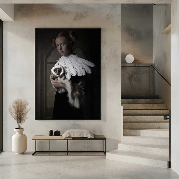 Tablou înramat „My sweet skunk friens” de Carola Kayen-Mouthaan