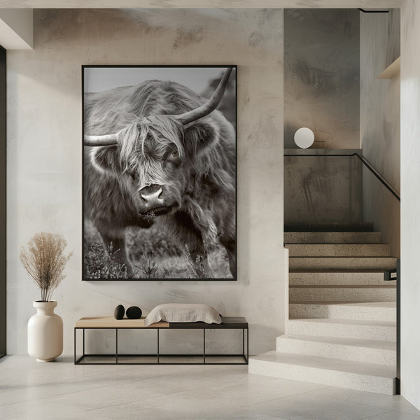 Tablou înramat „The Bull” de Jacky Parker