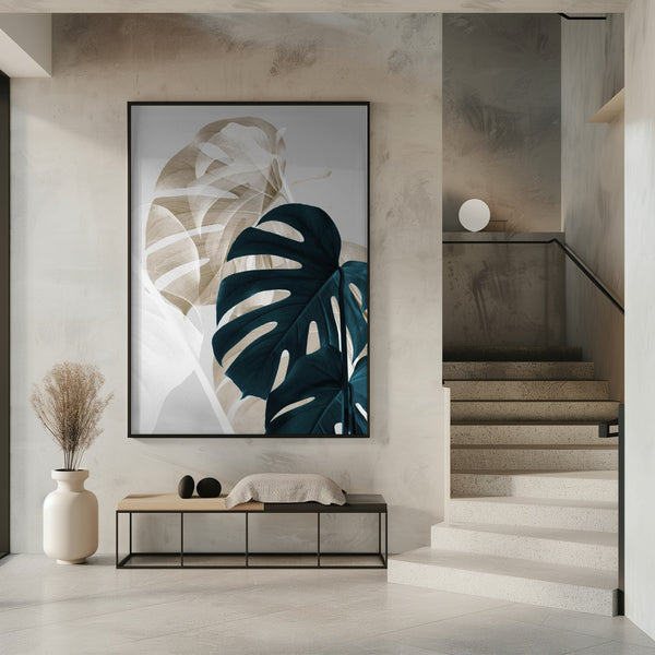 Tablou înramat „Monstera Creative 05” de Pictufy Studio III