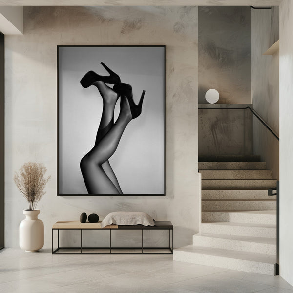 Tablou înramat „Velvet Pumps” de Pictufy Studio III