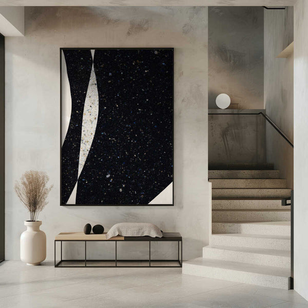 Tablou înramat „Galactic Veins” de uplusmestudio