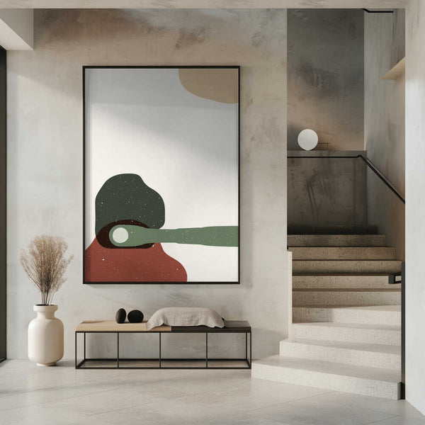 Tablou înramat „Abstract composition 4” de NKTN