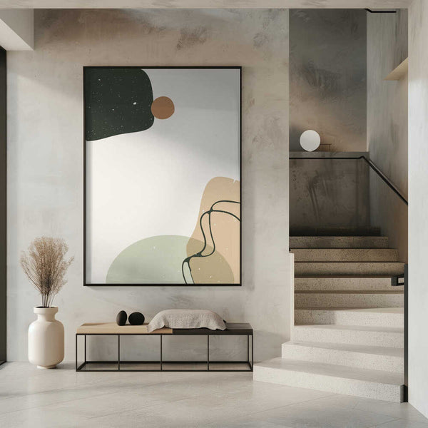 Tablou înramat „Abstract composition 8” de NKTN