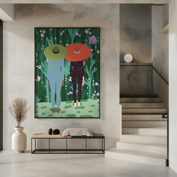 Tablou înramat „Jungle Pijamas” de Jota de jai