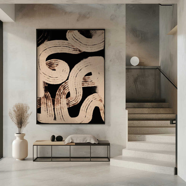 Tablou înramat „Fluid Rhythms” de Treechild